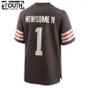 Kinder Cleveland Browns Trikot Gregory Newsome II 1 Nike Braun 2021 NFL Draft